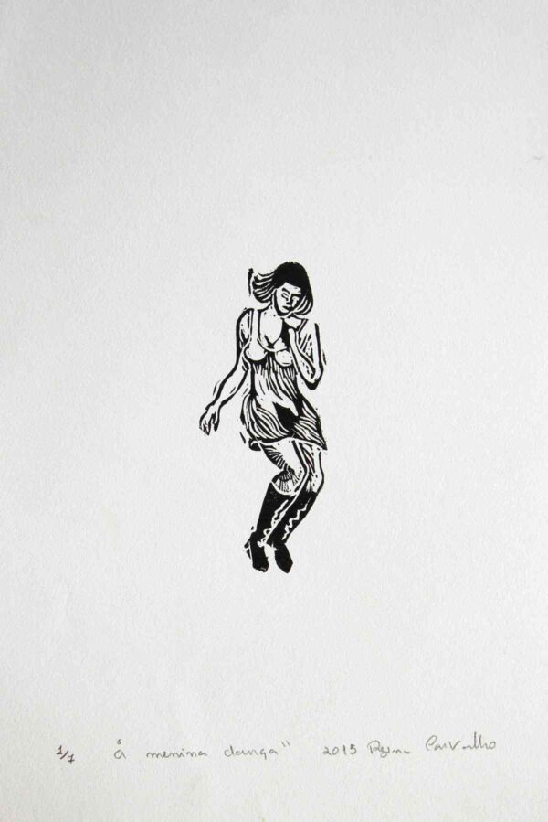 A menina dança