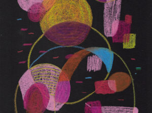 Abstrato com círculos