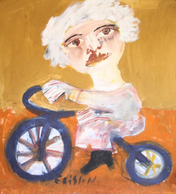 Senhora na Bicicleta