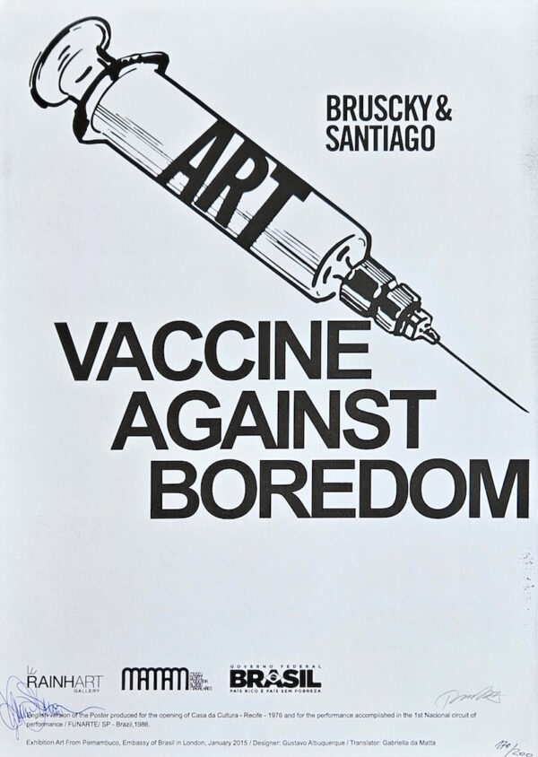 Art, vaccine against boredom