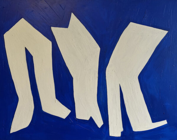 Abstract Intimacy, "Legs in Blue"